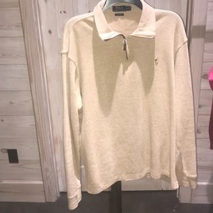 Polo Quarter-Zip Sweater